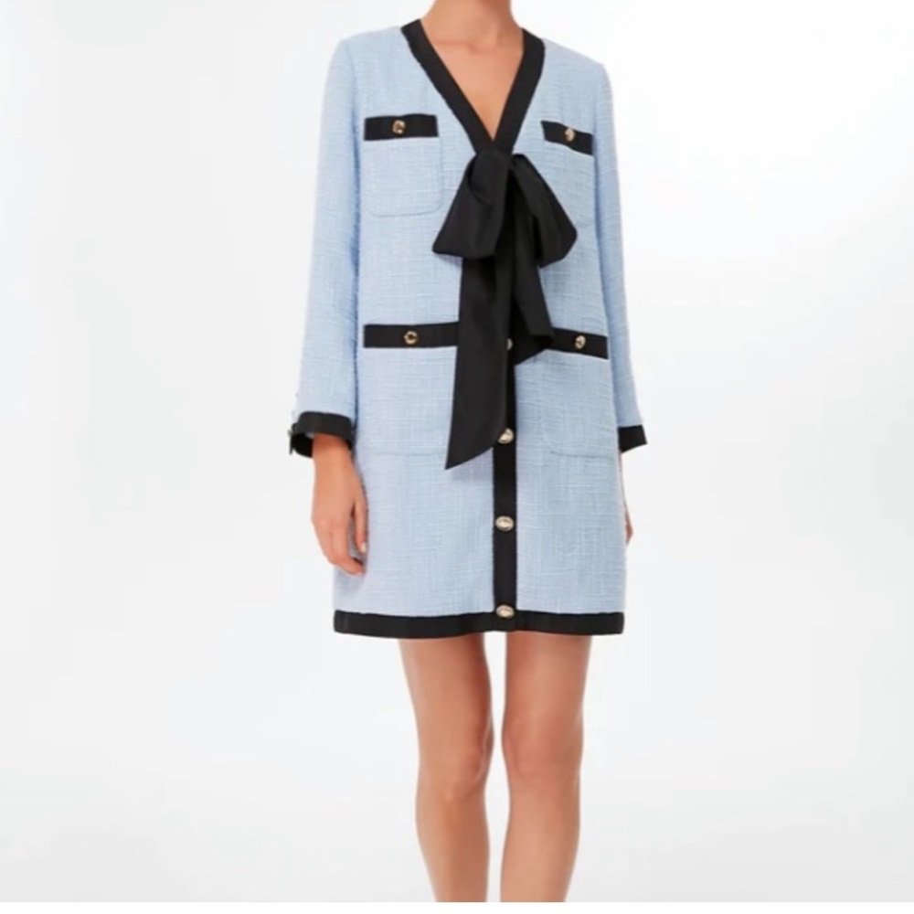 Light Blue Coco Tweed Bow Dress
POMANDER PLACE